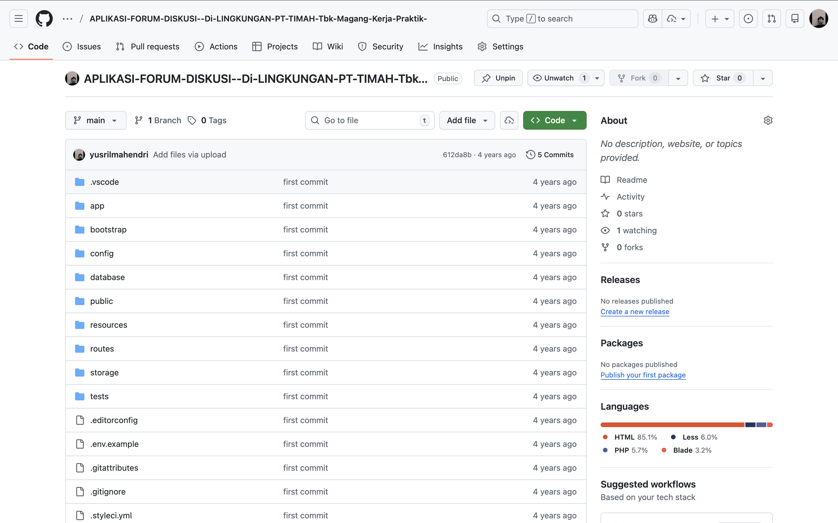 Application Forum Discussion